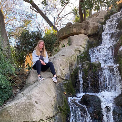 rock waterfall maria luisa park